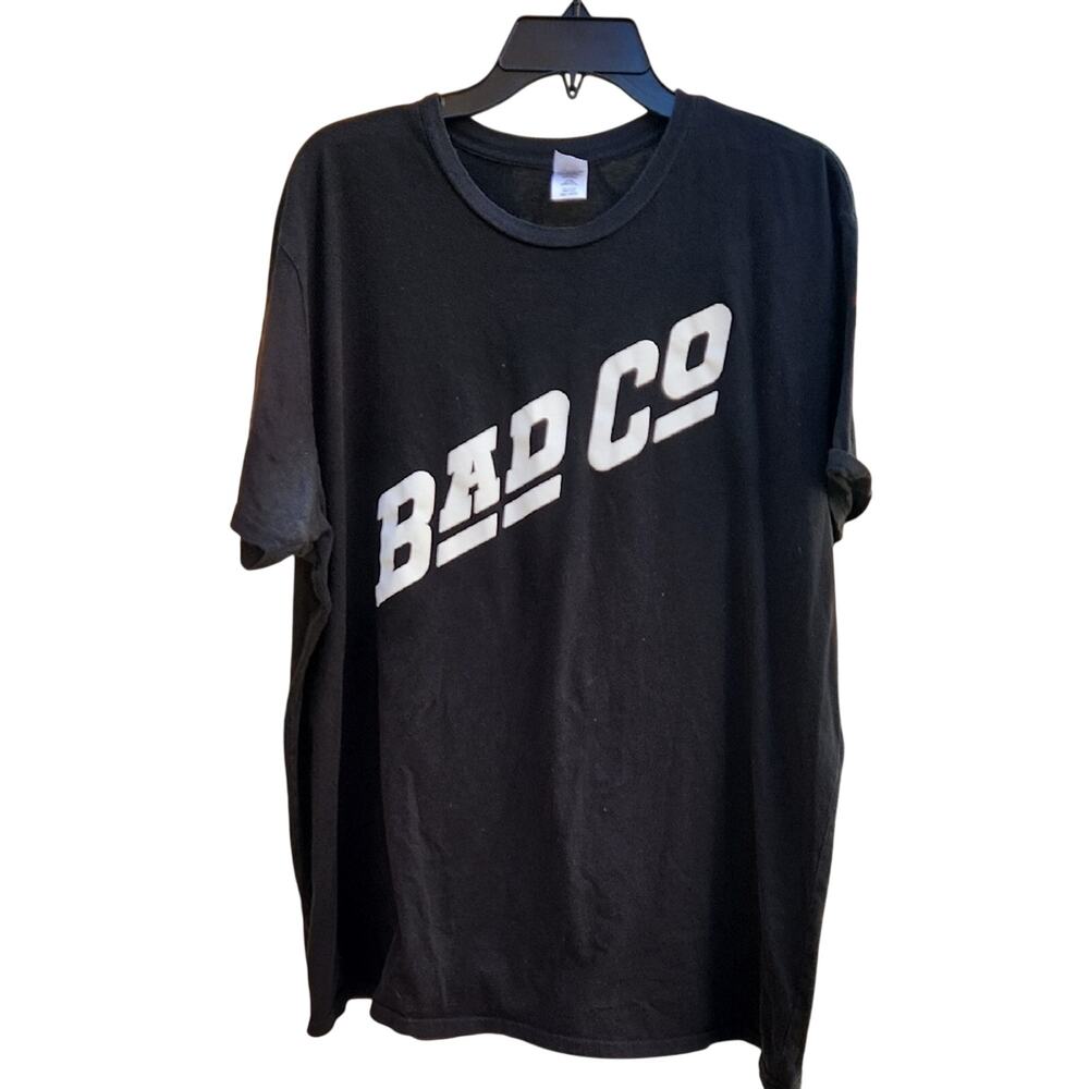 US Blank BAD CO 2019 US Tour Black Tee Mens 3XL